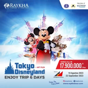 6 Days Tokyo Disneyland, Enjoy Trip