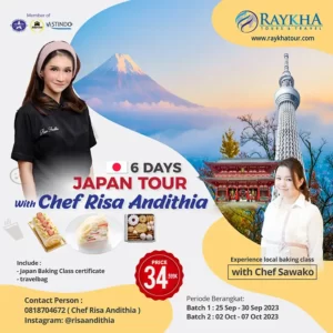 6 Days Japan Tour With Chef Risa Andithia